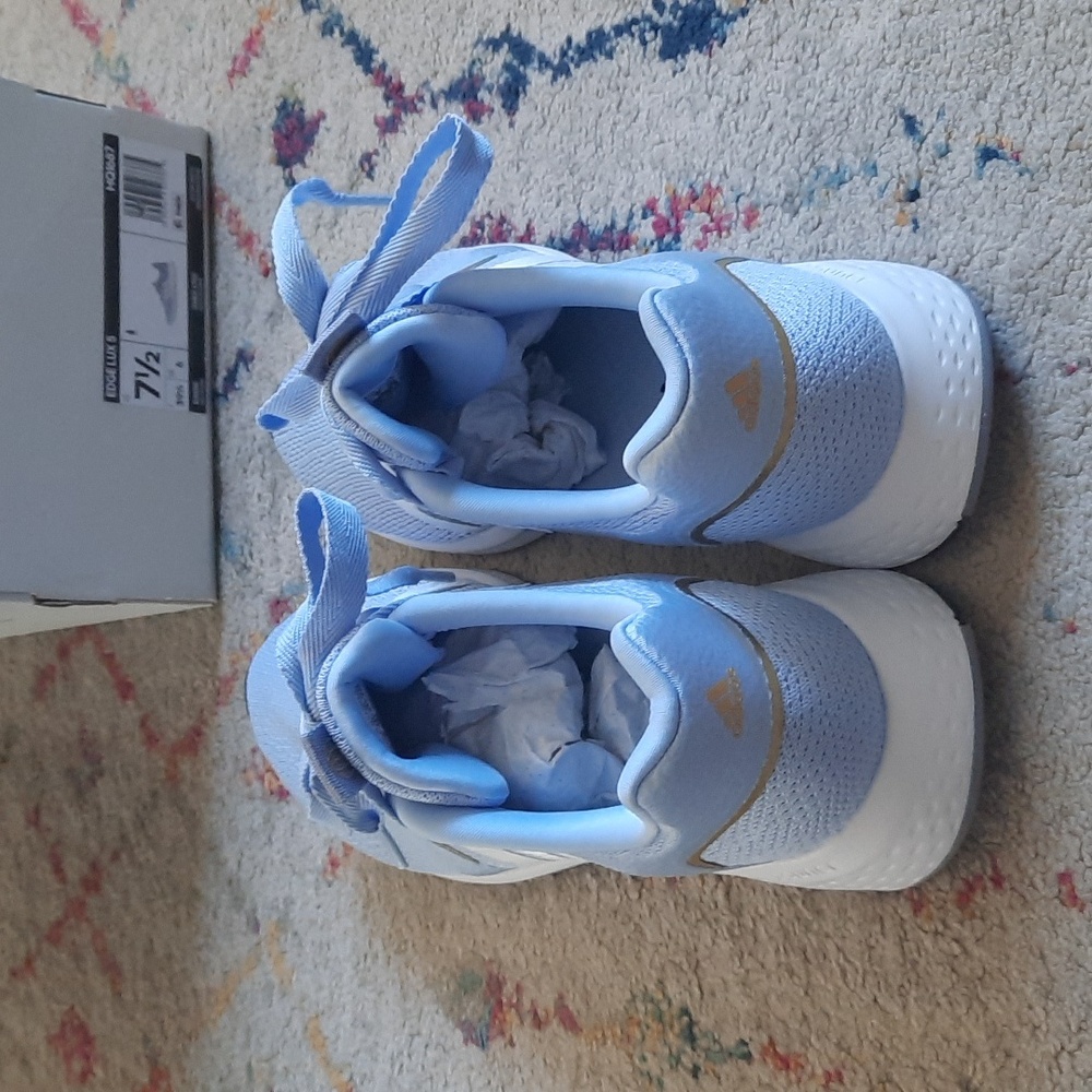 adidas Light Blue Women's Athletic Shoes - Picture 3 of 6